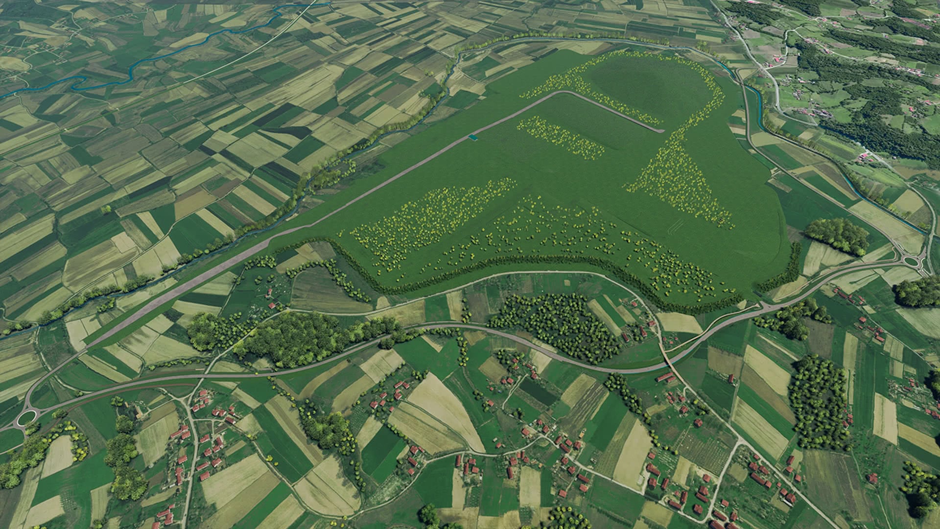 Sanirano područje nakon zatvaranja rudnika „Jadar“.